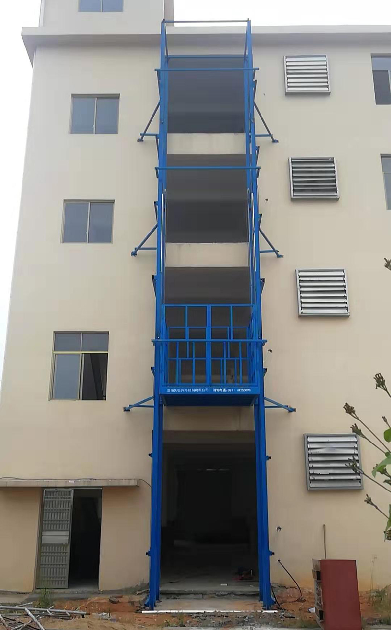 吐鲁番室外导轨式升降平台